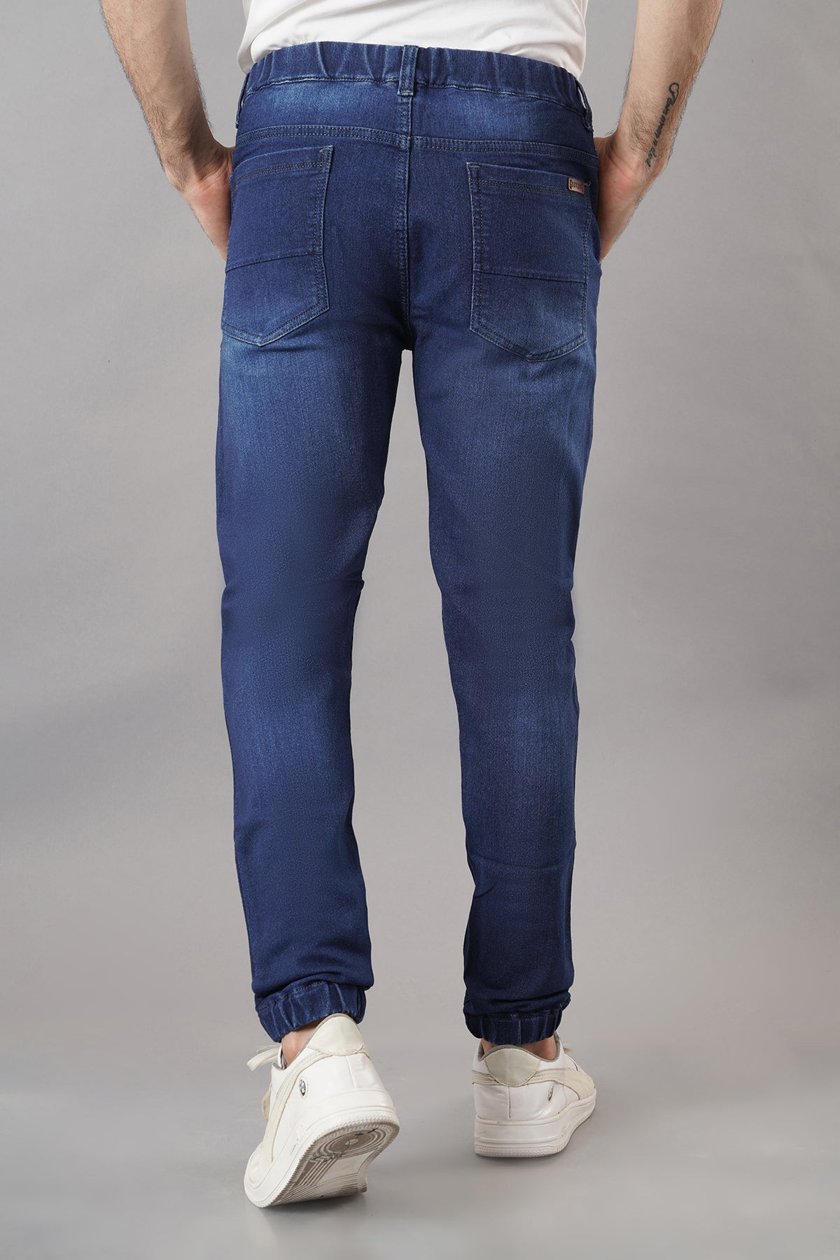 Men's Denim Jogger ( 3003_Dark-Blu )