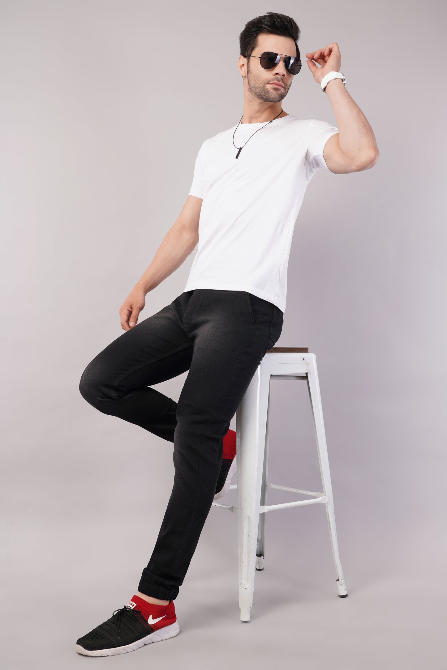 Men's Denim Jogger ( 3005_Blackwash )