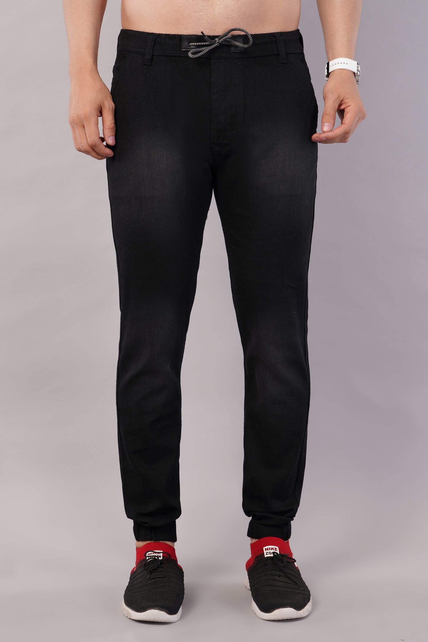 Men's Denim Jogger ( 3005_Blackwash )