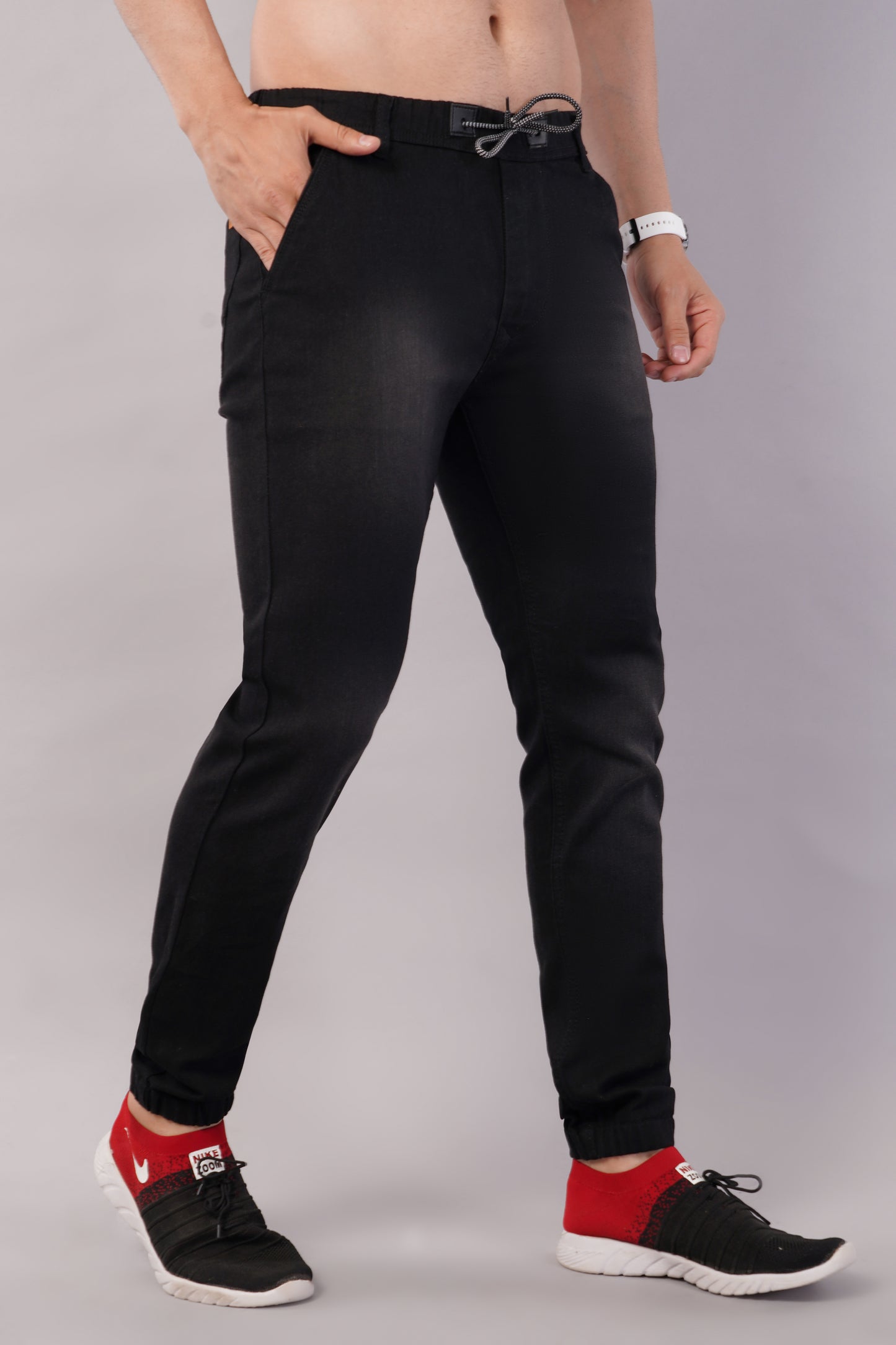 Men's Denim Jogger ( 3005_Blackwash )