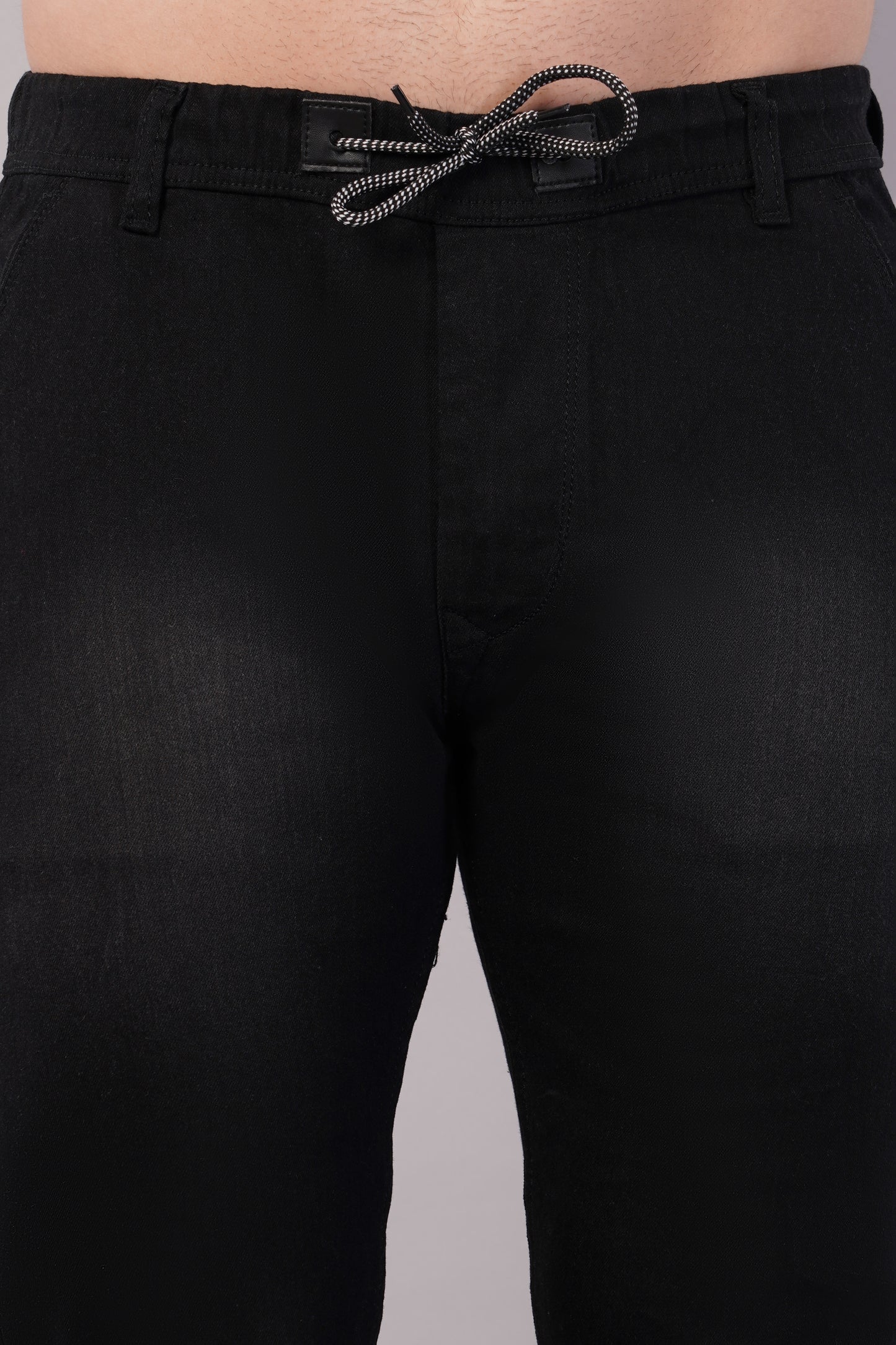 Men's Denim Jogger ( 3005_Blackwash )