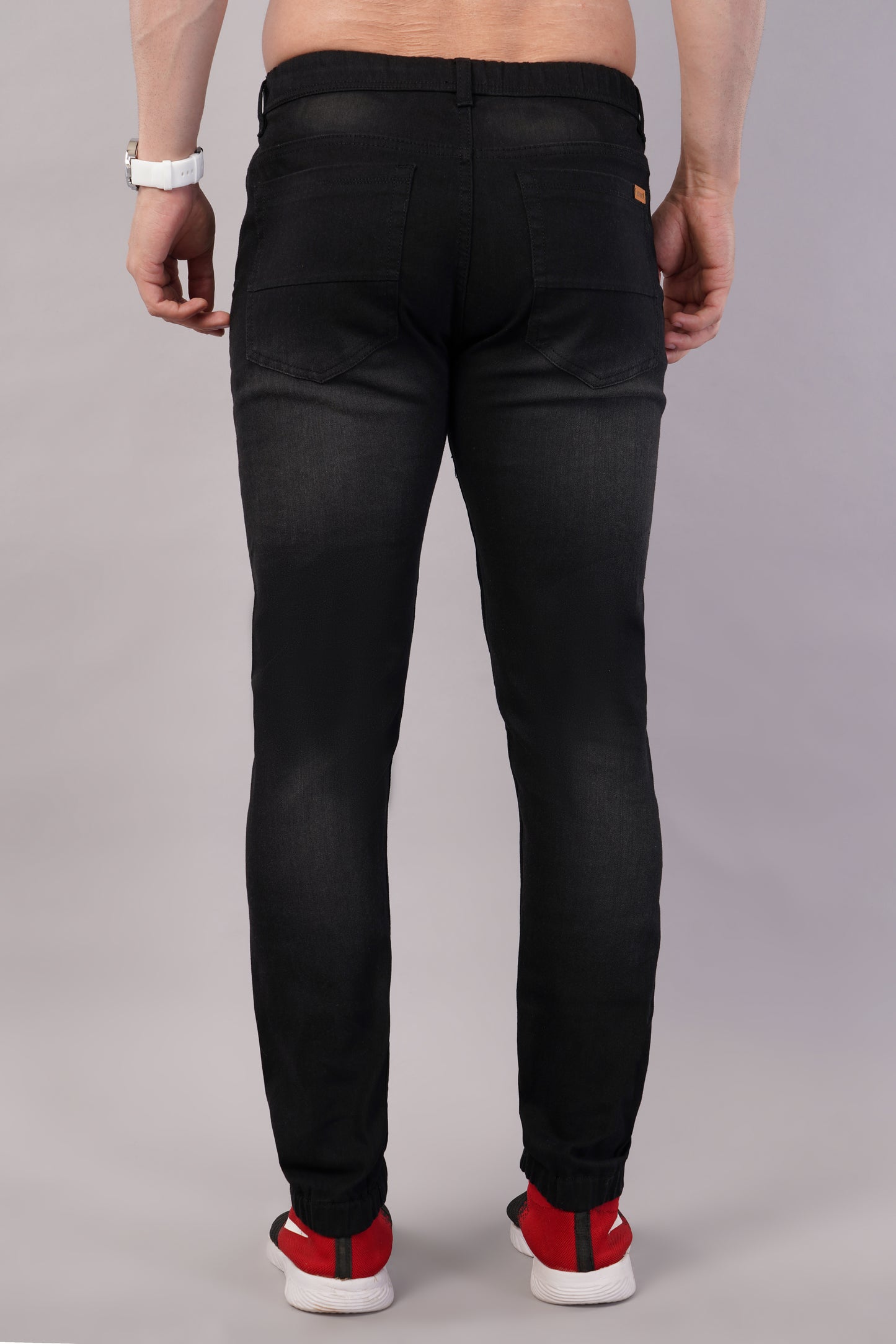 Men's Denim Jogger ( 3005_Blackwash )