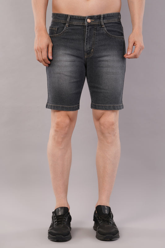 Men Denim Shorts ( 2001_L.Greyviskar )