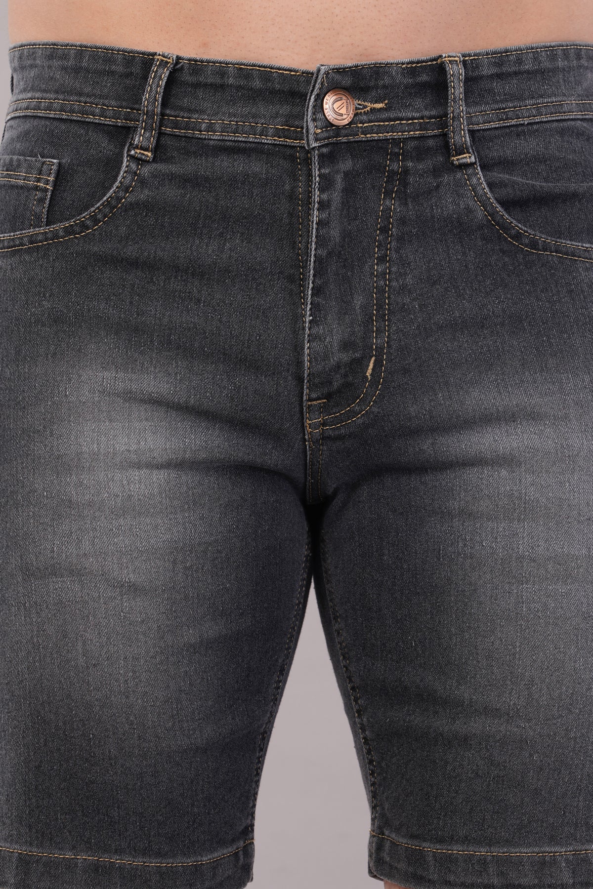 Men Denim Shorts ( 2001_L.Greyviskar )