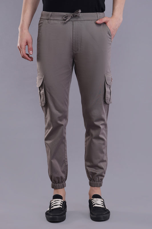 Men's Cotton Cargo Jogger ( 9006_CJ_Grey )