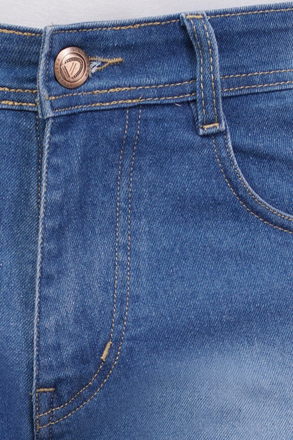 Men Denim Shorts damage wash