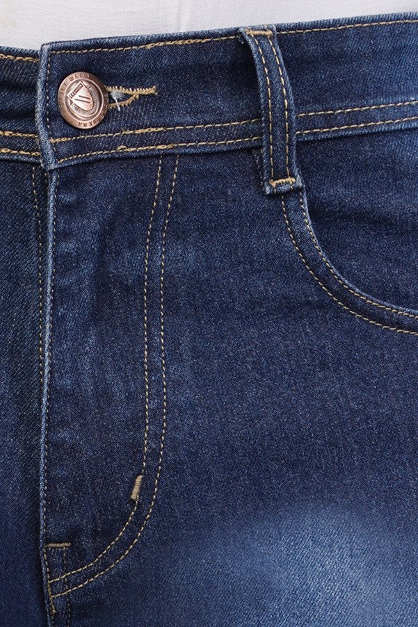 Men Denim Shorts damage wash
