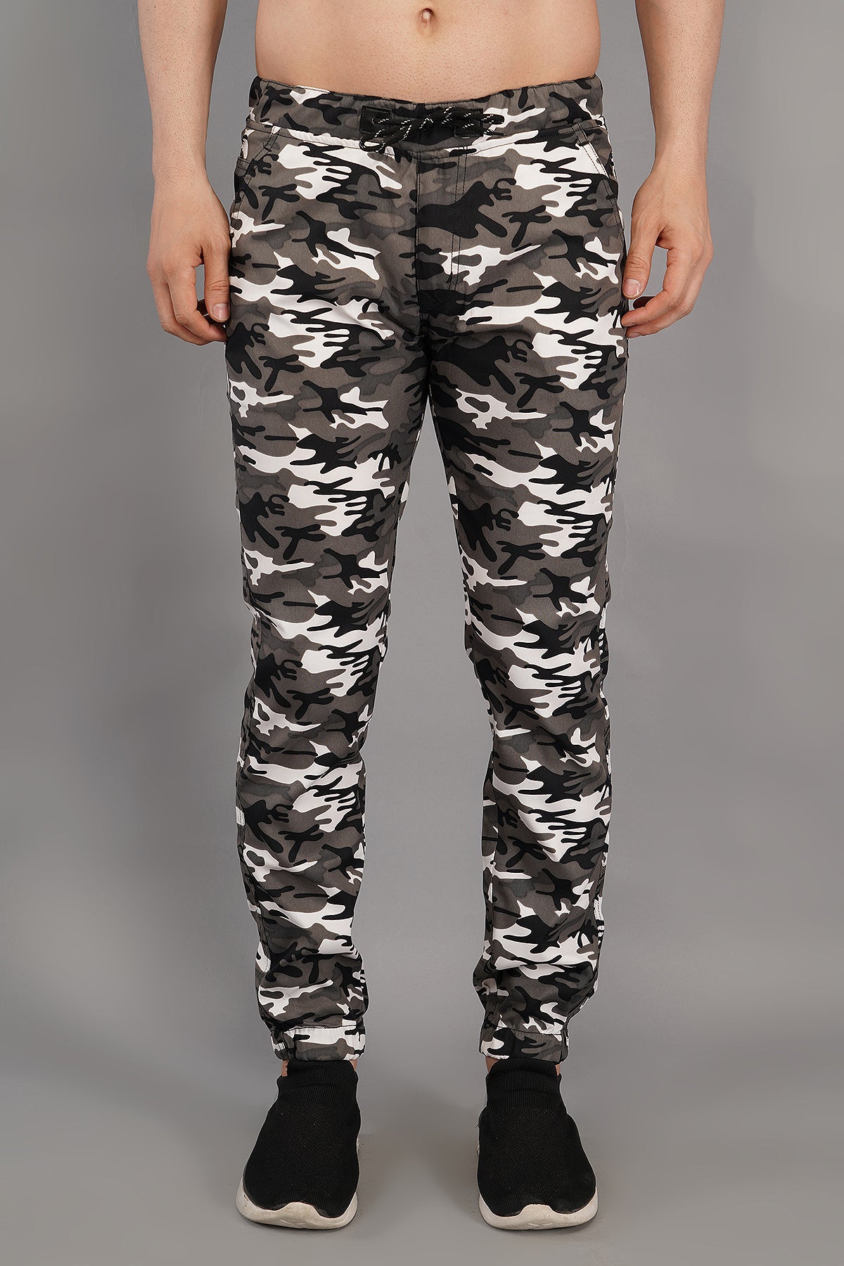 Men Jogger Fit Mid Rise Multicolor Jeans (3005_Militry)