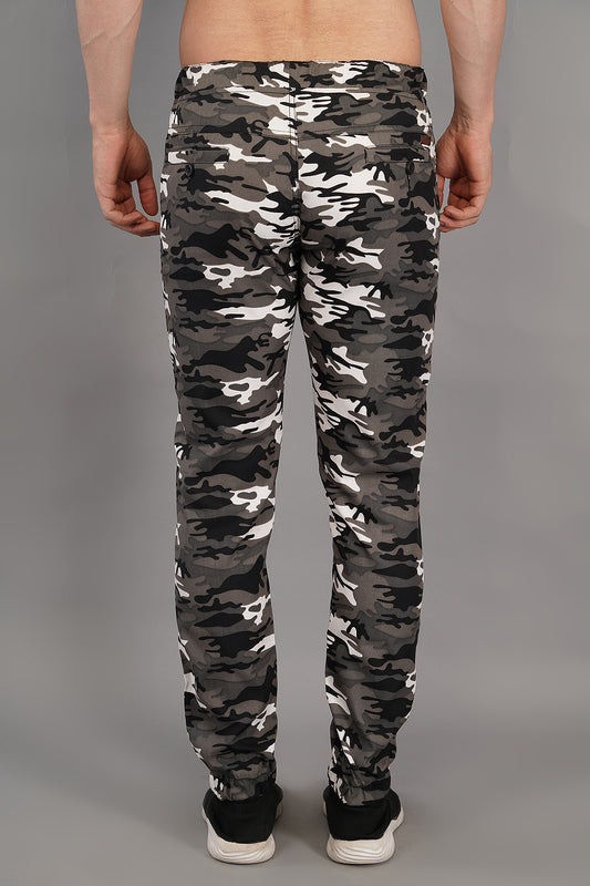 Men Jogger Fit Mid Rise Multicolor Jeans (3005_Militry)