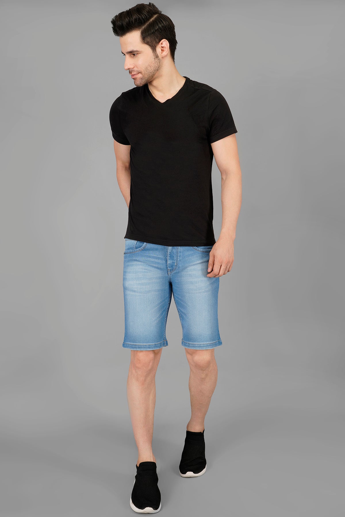 Men Denim Shorts ( 2001_Bataviskar )