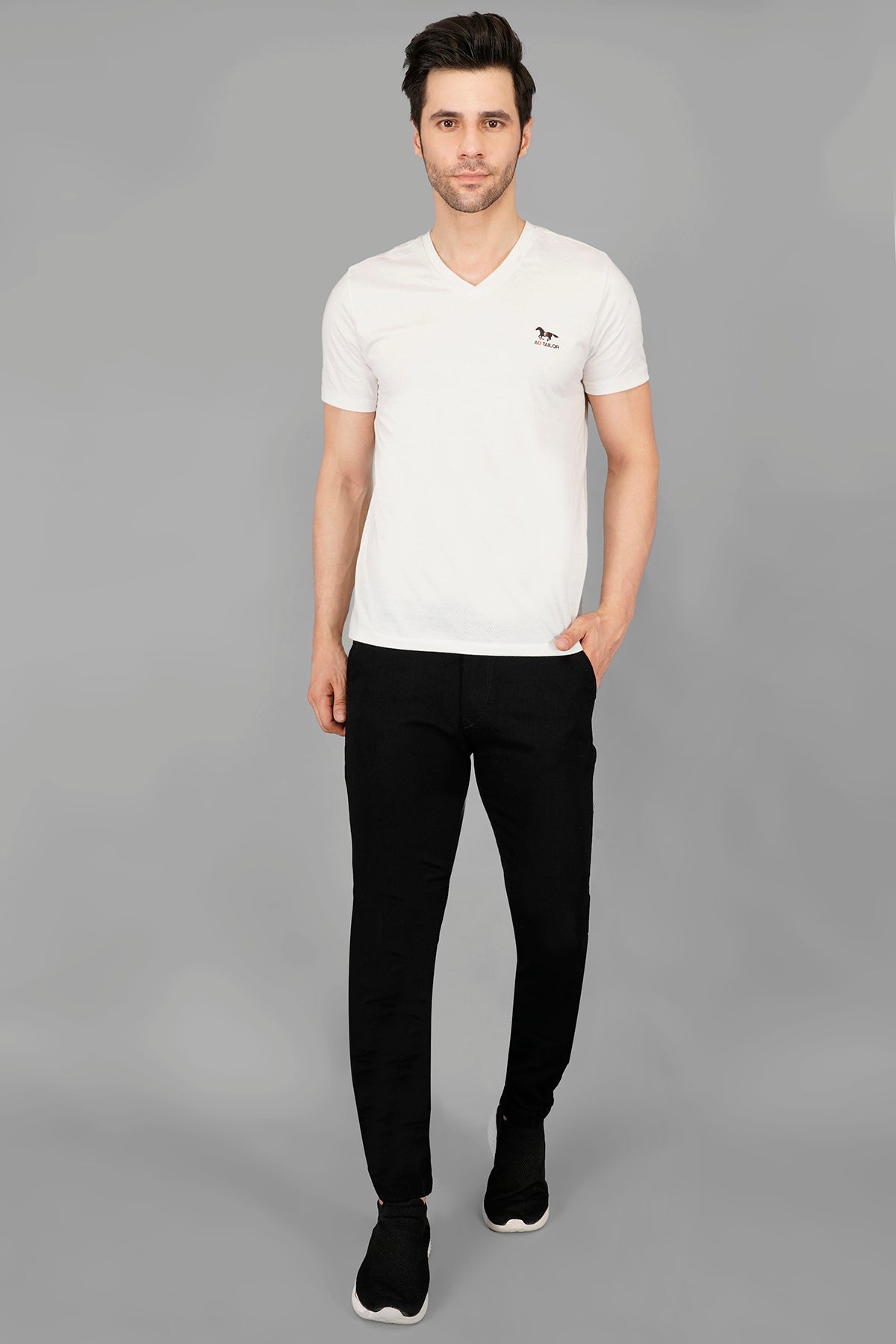 Men's Denim Jogger ( 3004_BLACK )