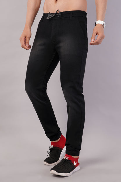 Men's Denim Jogger ( 3005_Blackwash )
