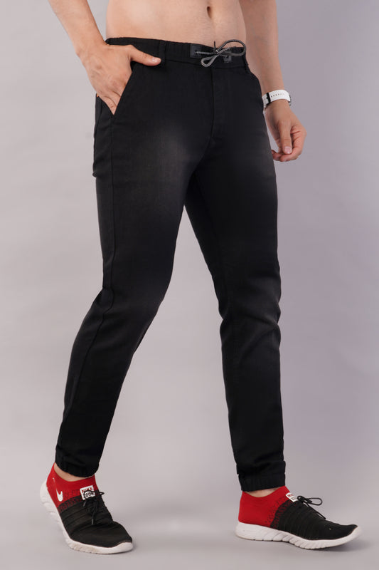Men's Denim Jogger ( 3005_Blackwash )