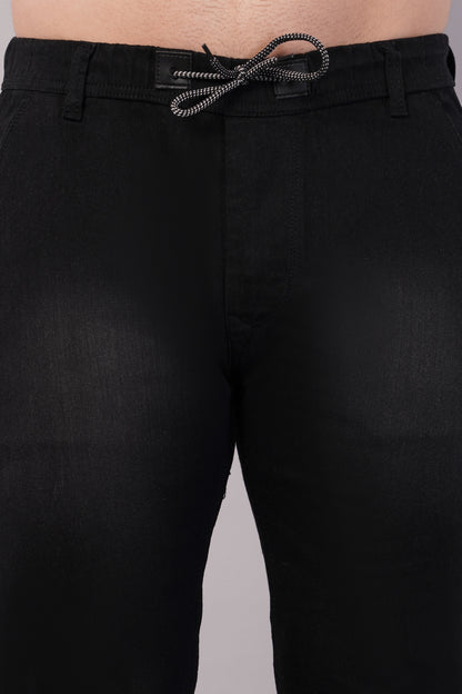 Men's Denim Jogger ( 3005_Blackwash )