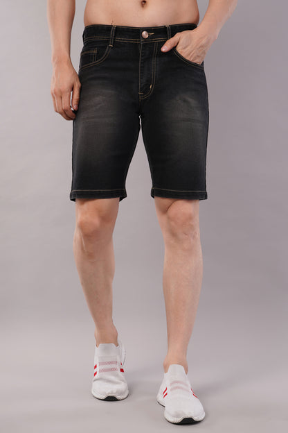 Men Denim Shorts ( 2001_D.Greyviskar )