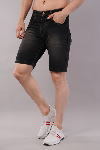Men Denim Shorts ( 2001_D.Greyviskar )
