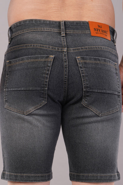 Men Denim Shorts ( 2001_L.Greyviskar )