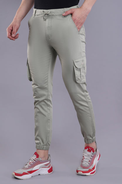 Men's Cotton Cargo Jogger ( 9003_CJ_Light_Green )