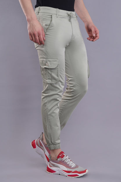 Men's Cotton Cargo Jogger ( 9003_CJ_Light_Green )
