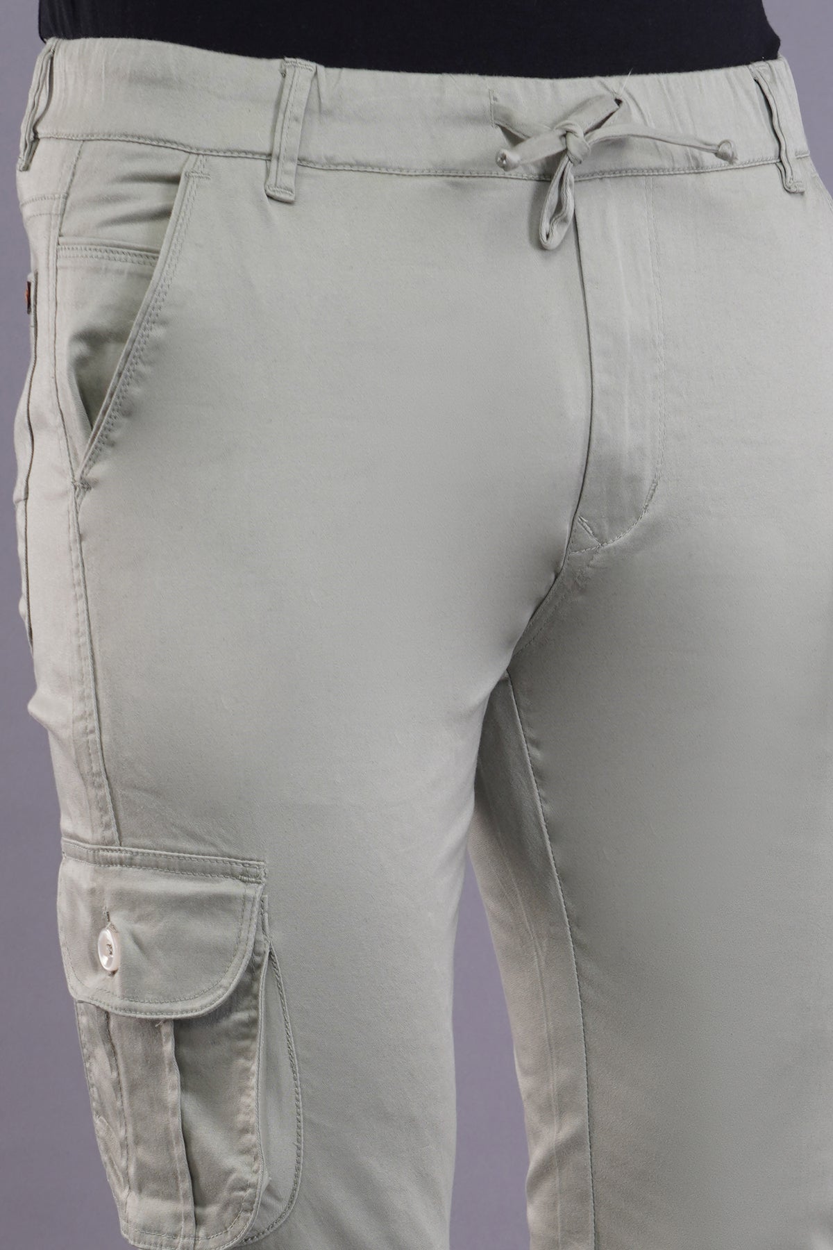 Men's Cotton Cargo Jogger ( 9003_CJ_Light_Green )