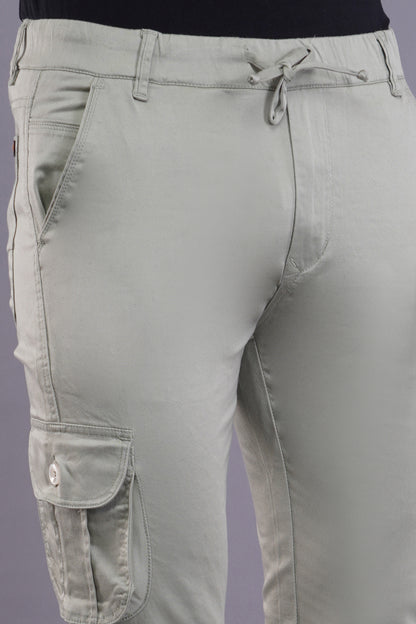 Men's Cotton Cargo Jogger ( 9003_CJ_Light_Green )