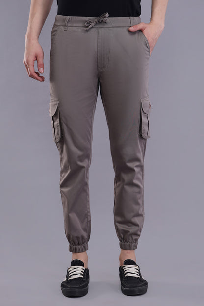 Men's Cotton Cargo Jogger ( 9006_CJ_Grey )