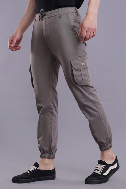 Men's Cotton Cargo Jogger ( 9006_CJ_Grey )