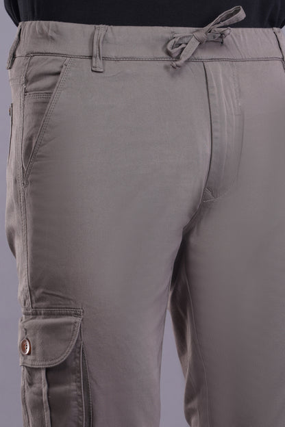Men's Cotton Cargo Jogger ( 9006_CJ_Grey )