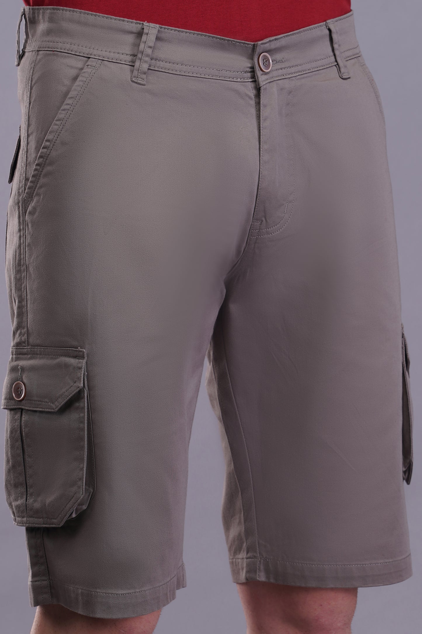 Men Cotton Cargo Shorts ( CCS_2026_CIKOO )