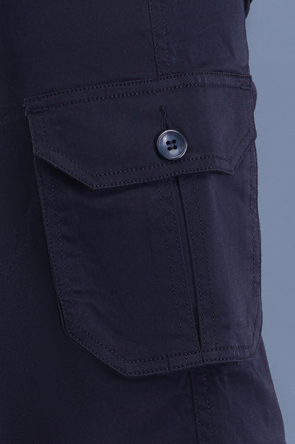 Men Cotton Cargo Shorts ( CCS_2021_Blu )