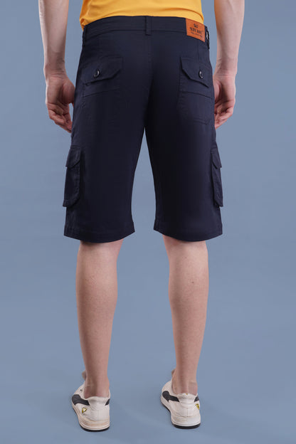 Men Cotton Cargo Shorts ( CCS_2021_Blu )
