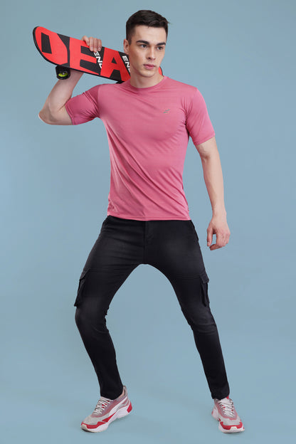 Men's Denim Cargo Jeans ( 6005_Blackwash )
