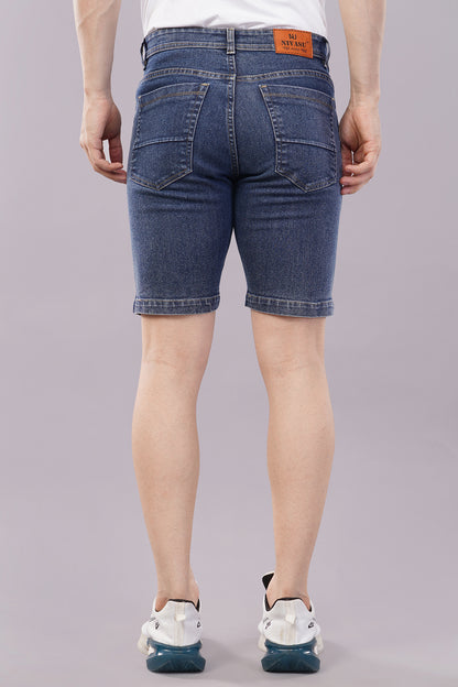 Men Denim Shorts damage wash