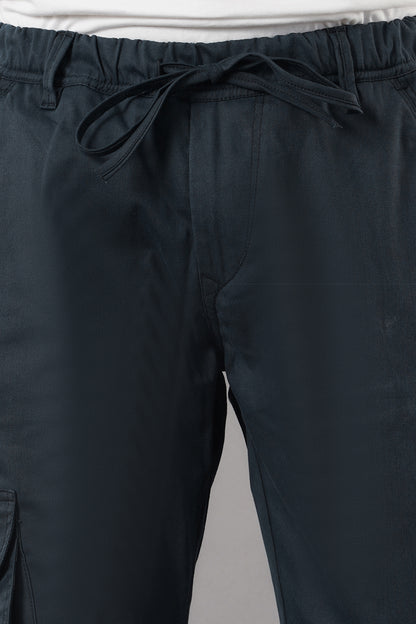 Men's Cotton Cargo Jogger ( 9001_CJ_Dark_Blu )