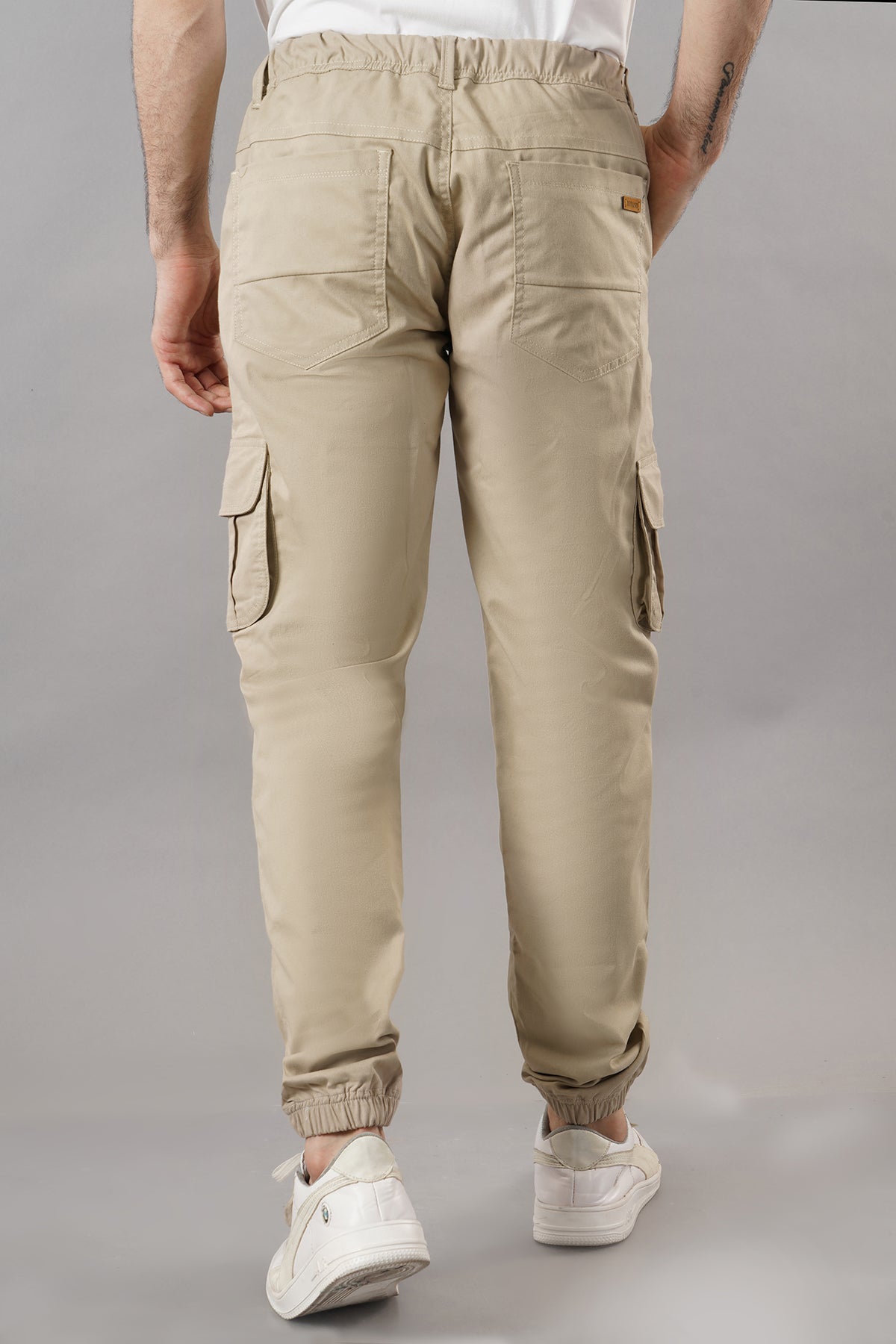 Men's Cotton Cargo Jogger ( 9002_CJ_Fawn )