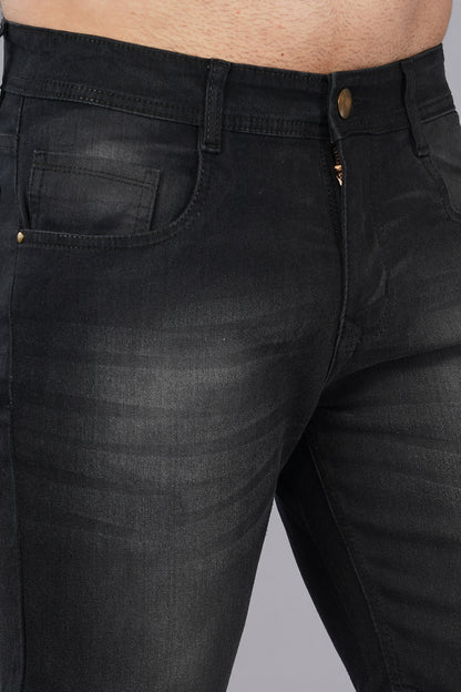 Men Denim Shorts ( 2001_Blackviskar )