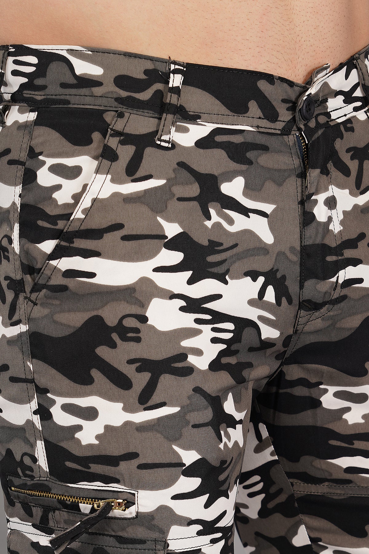 men multi-color jogger fit cargo pant  (CJ102)