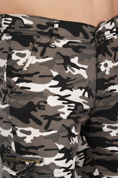 men multi-color jogger fit cargo pant  (CJ102)