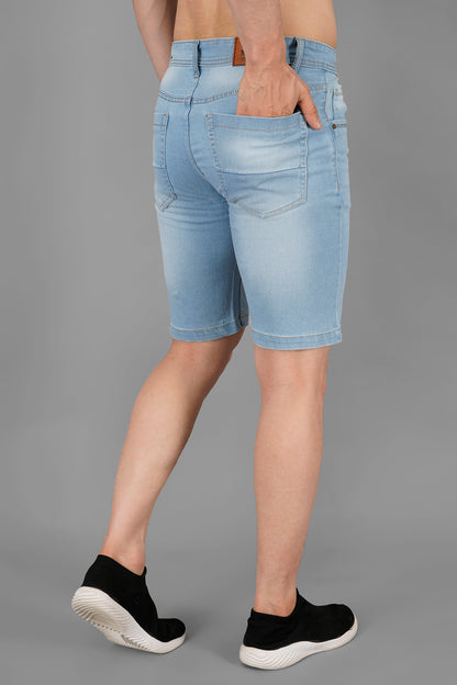 Men Denim Shorts ( 2001_Iceviskar )