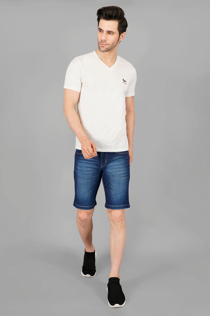 Men Denim Shorts ( 2001_Hardviskar )