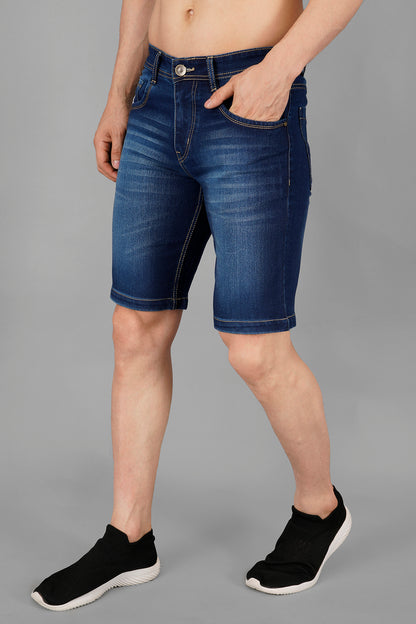 Men Denim Shorts ( 2001_Hardviskar )